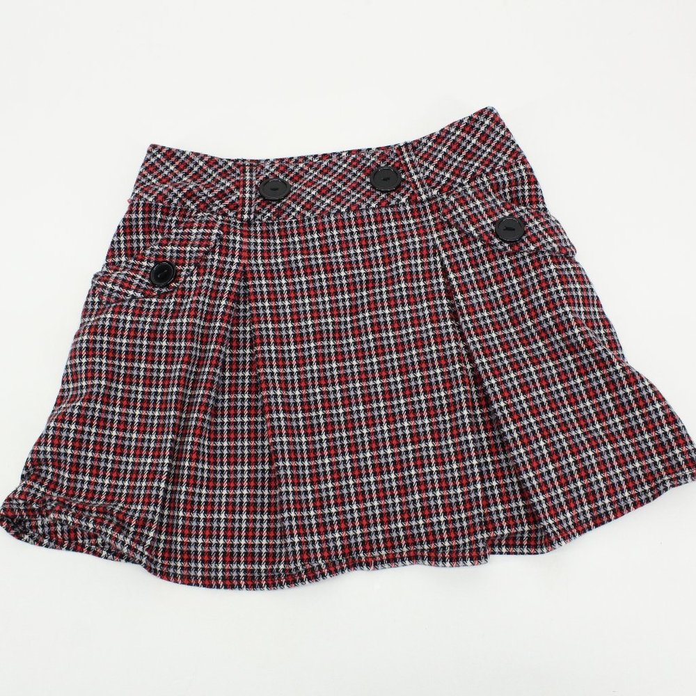 Vintage 90's Byer Girl Plaid Mini School Girl Skirt